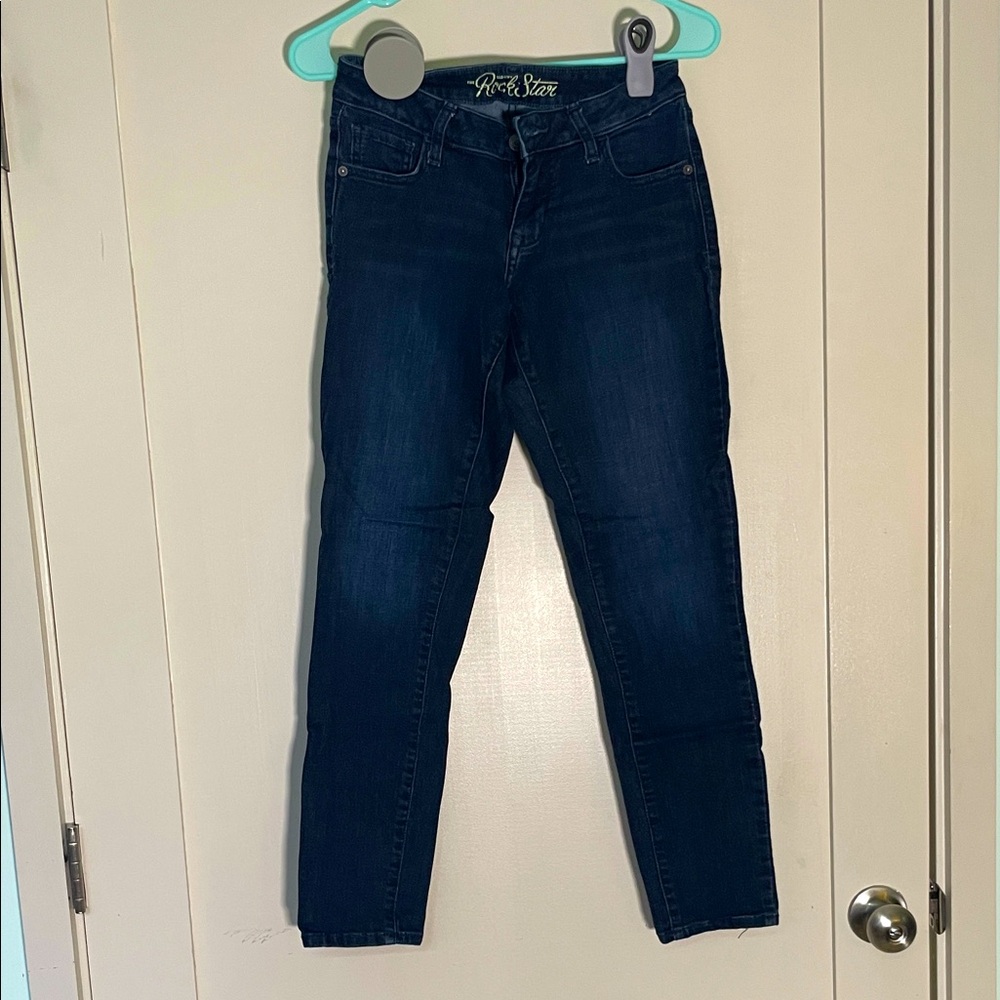 Women's Dark Blue Skinny Jeans